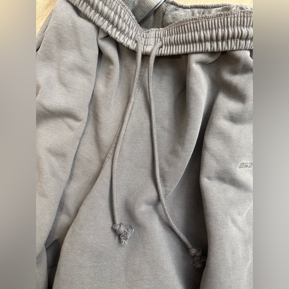 Skims Boyfriend Fleece Baggy Sweatpants Zircon Size XS Oversized - Picture 13 of 14